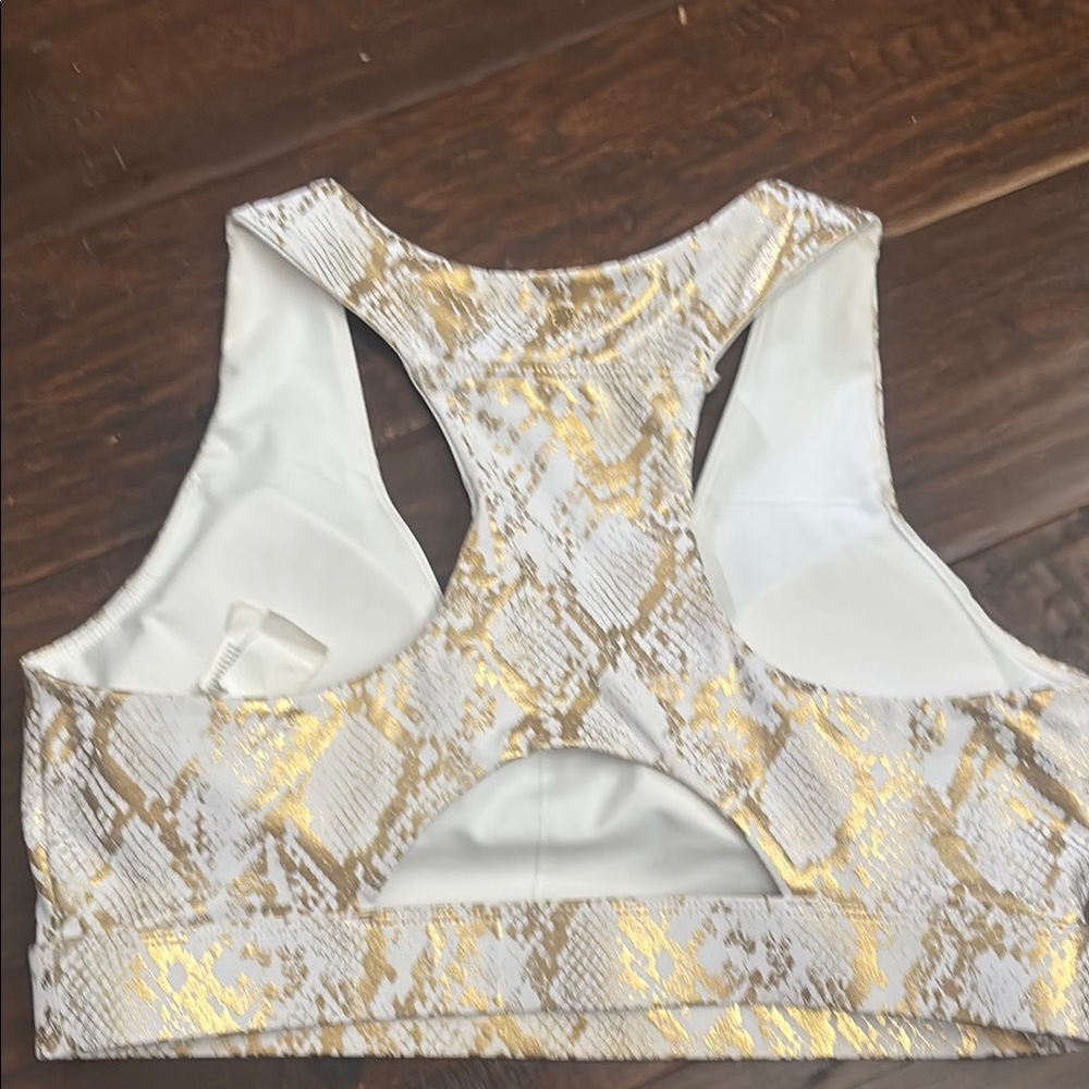 Fabletics Snakeskin Print Activewear Set - image 3